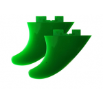 4.5″ Gummy Side-Bite Click Fins Green